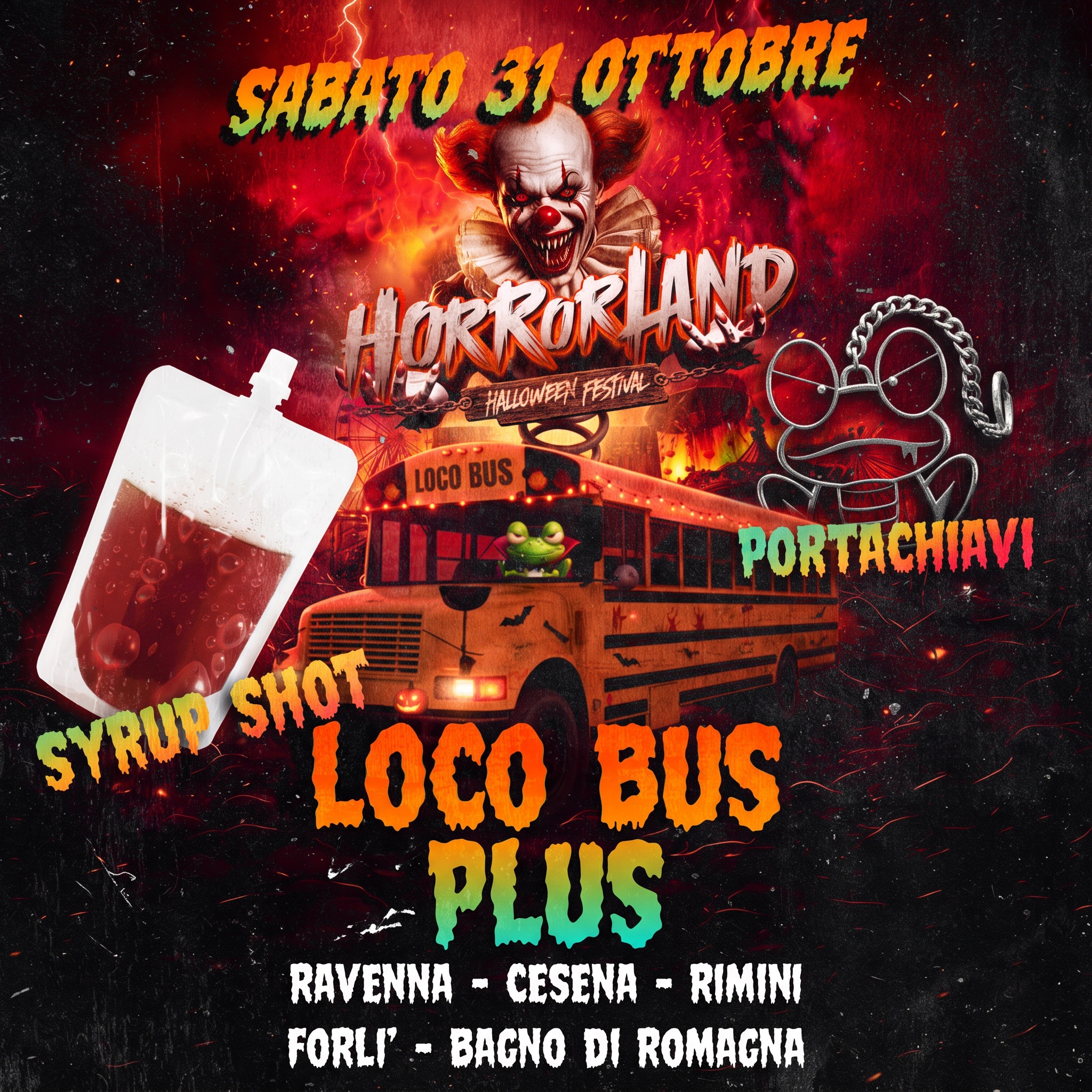 LocoBus Plus per Horrorland Halloween Festival 2026